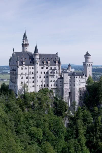 Castle in the mountains